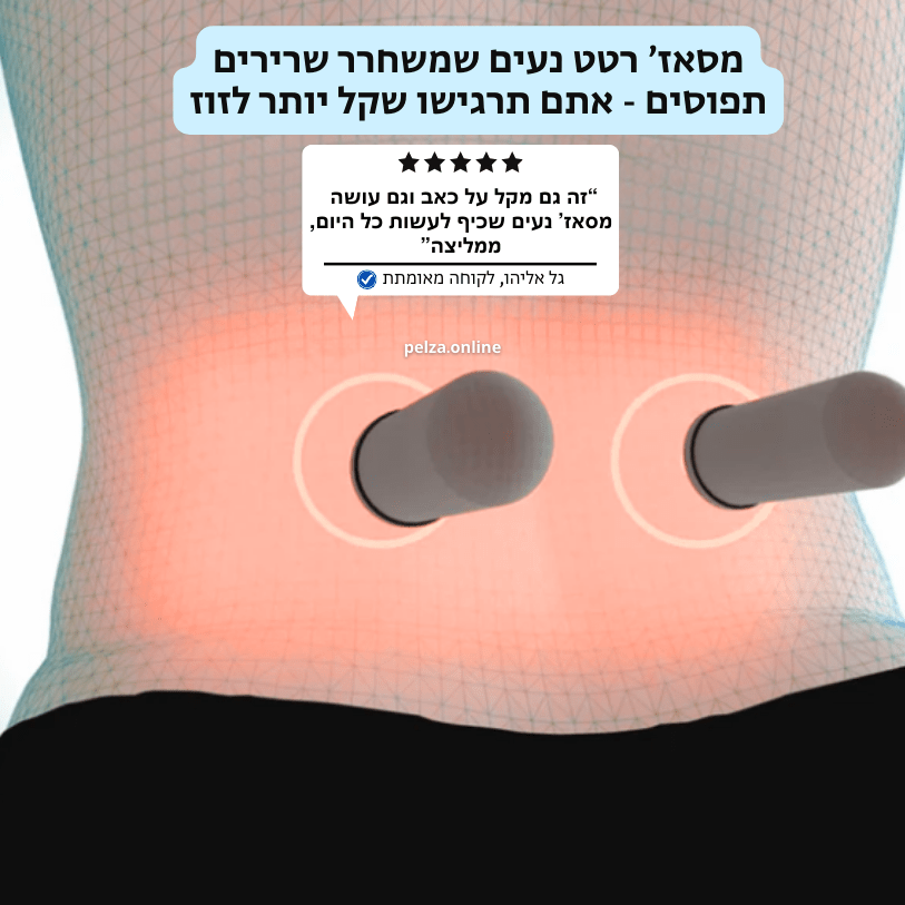 כרית טיפול הגב BackNest - מבית PELZA