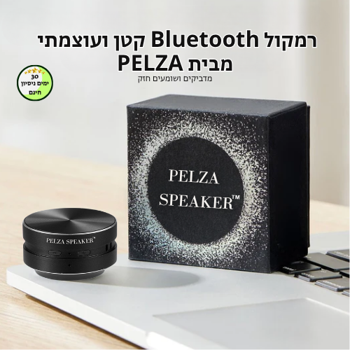 הפכו כל דבר לרמקול! רמקול Bluetooth נייד, מופעל על ידי רטט מבית Pelza